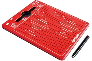 Hape Tableau à Dessin magnétique à emporter Rouge Petit 175 x 215 x 12 mm À partir de 3 Ans