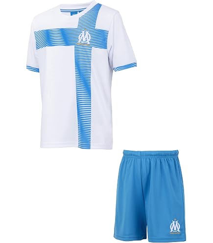OLYMPIQUE DE MARSEILLE Trainingsanzug Fit Om – Offizielle Kollektion, Polyester, Herren & Kinder