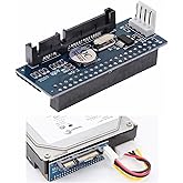 F40S 3.5" IDE/PATA auf SATA Konverter Adapter, 40-Pin IDE Festplatte zu SATA Buchse, PCBA Konverter für 3.5 Zoll Desktop Fest