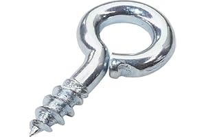 AERZETIX - Juego de 50 piezas - cáncamo a rosca - Ø5x10.8mm - acero galvanizado - bricolaje - herramientas de montaje/ferretería - C47843