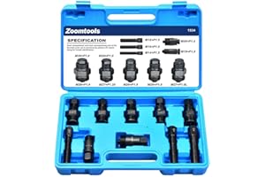 ‎ZOOMTOOLS Zoomtools 10 Teiliges Polradabzieher Satz Set Schwungrad Abzieher Werkzeug für Motorrad Scooter Kompatibel mit Yamaha Kawasaki Honda Suzuki