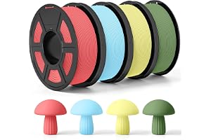 TECBEARS PLA-matta snabb filament 1,75 mm flerfärgad bunt 4 kg