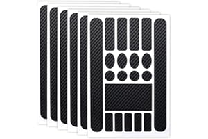 FOGBUSH Bike Stickers, 6Pcs Bike Frame Protector Tape Bike Stickers for Frame Bike Frame Protection Tape Frame Protection Stickers Mtb Frame Protector Mtb Frame Protector Bike Parts for Mountain Road Bike