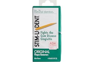 Stim-U-Dent - Rimozione per placca di menta, 100 pezzi