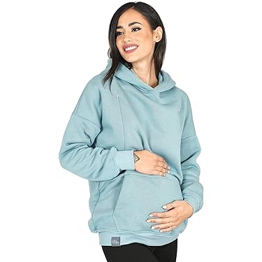 thumbnail image 2 of Breastfeeding & Nursing Friendly Hoodies - Juno Jack's 2 of 9