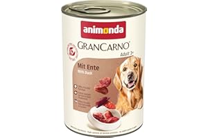 ANIMONDA VOM FEINSTEN ANIMONDA PETFOOD Grancarno Kaczka Mokra karma dla psów, 6 x 400 g
