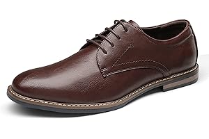 Bruno Marc Scarpe Oxford Derby Stringate Uomo Vintage Elegante Basse Allacciare Eleganti da Sposa