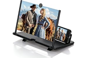 18 tum förstoringsglas för telefonskärm, förstoringsglas för , HD skärmförstorare för att titta på filmer, alla , 3D HD anti-blått ljus