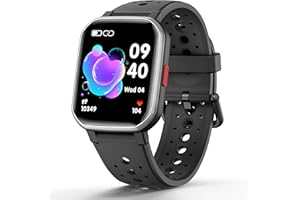 JOYELE Orologio intelligente IP68 per bambini 19 modalità sportive, monitoraggio del battito cardiaco, contapassi