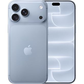 iPhone 18 Pro Max (256 GB) - Glacier | 17.42 cm (6.9″) Super Retina XDR Display with ProMotion, A20 Pro Chip, 48MP Fusion Main Camera with Variable Ap