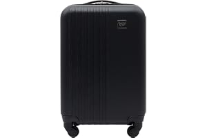 Travelers Club 20 tum eller 2 delar set Cosmo bagageuppsättning, Svart - 20 tum, 20 Inch Carry-On, 20 tum kosmo