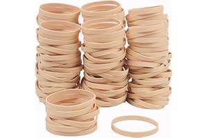 AOUOU Rubber Bands 90mm Wide 6mm About 200 grams Tactical Rubber Bands,for Office Supplies School Home Elastic Bands