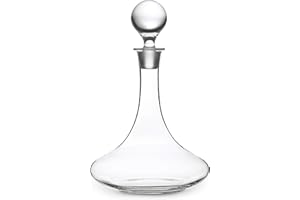Peugeot Capitaine Carafe à vin, Pour vins rouges jeunes, Inclus : 1 carafe et 1 bouchon, Hauteur : 26 cm, Contenance : 75 cl, 230081