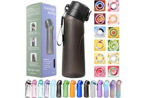 FIENZA Air-up Botella con cápsulas de pods, Air Water Bottle Up juego de iniciación, Botellas sin BPA cápsulas de sabor perfumadas (con 1 cápsula de sabor)