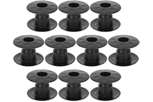 ALUYF 10 Stück Kickerbuchse Tischfußball Kickertisch Lager Zubehör Gleitlager Set für Tischkicker Wechsellager für Tischkicker Kicker Kickertisch Gummipuffer für Kickerstangen