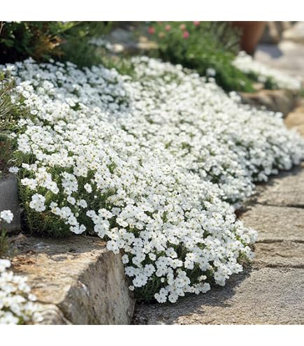 thumbnail image 2 of 1000 Basket Of Gold Alyssum Seeds – Aurinia Saxatilis – Perennial Flower, USA Grown Heirloom, NON-GMO 2 of 5