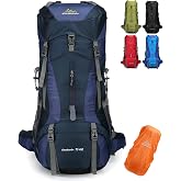 Doshwin 70L Backpack Camping Trekking Hiking Travel (with Waterproof Case)