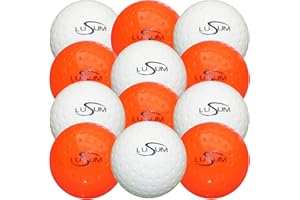 Big Game Hunters Lusum Club Dimple Training Hockey Balls - 1 Dozen Hockey Balls