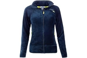 Geographical Norway Damen warme Übergangs Outdoor Fleecejacke mit Stehkragen bans production