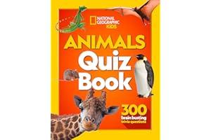 Animals Quiz Book: 300 brain busting trivia questions (National Geographic Kids)