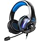 Gaming Headset, Xbox One Headset, Yinsan PS4 Headset Surround Stereo Gaming Headphones with Mic & LED Light, Compatible…