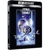 Star Wars 1 La Minaccia Fantasma Ultra-HD 4K (3 Blu-Ray)