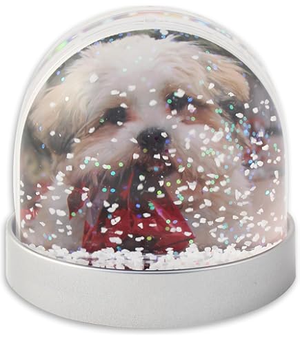 Demi Boule à Neige Aimantée Avec Logement Photo – 5x6,5x2,6 Cm – DIY