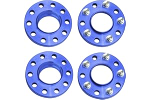 CarBole Élargisseurs de Voie 5x120 & 20mm/15mm (2 Paires) Hubcentric NLB:72,56 avec Boulon:M12x1.5 (Bleu),Compatible avec BMW