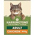 Harringtons Complete Dry Adult Cat Food Chicken 800g (Pack of 5) - Tasty Natural Goodness