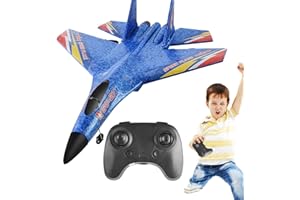 Yongwiory RC Airplane, Gravity Glider, RC Plane Ready To Fly, Wireless Remote Control Airplane Toy, Remote Control Airplane, Easy To Fly RC Glider For Kids & Beginners 33 X 25.7cm