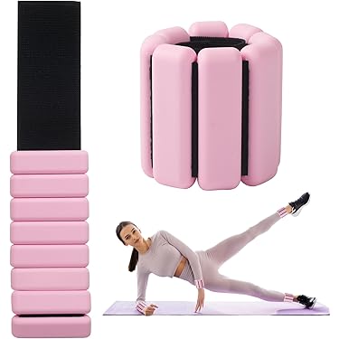 Pesi Pilates Yoga Pesi Da Polso Set 2 Pezzi - Per Allenamento - Foto 2