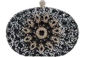 CORIOS Damska torebka wieczorowa ze strasem kopertówka błyszcząca cekinowa torebka ślubna torebka ślubna kryształowa kopertówka brokatowa torba na ramię torba crossbody na wesele bankiet koktajl bal