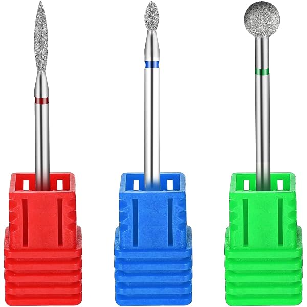 Professioneller Nagelhautbohrer-Set – Runde Kugelkopf-Fräser Aus Edelstahl (2.7mm)