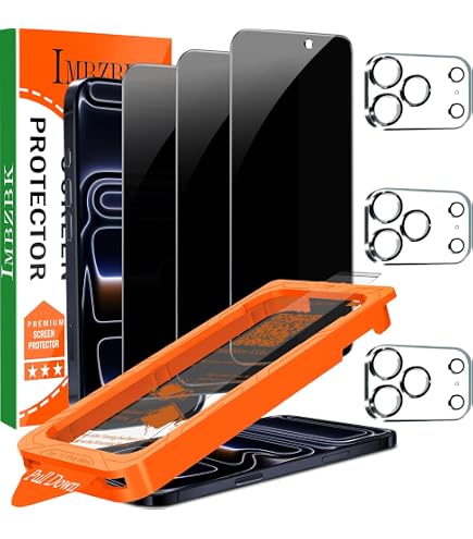 TECHGEAR Vetro Antiriflesso Compatibile con iPhone 16e 2025, iPhone 14, iPhone 13 Pellicola - Opaca 3D Pellicola in Vetro Temperato Copertura Completa [Durezza 9H] [Senza Bolle