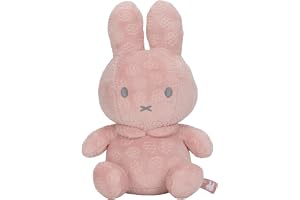 Miffy - Rosa blomma - 20 cm - babyplysch - födsel - mjuk - med blåsor - bärbar - mjuk - gosig - leksak - barnrumsdekoration - tvättbar