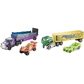 HOT WHEELS S&Uuml;PER TIR SERİSİ Hot Wheels Taşıyıcı Tırlar - Enerjik Ayrıntılarla Dolu Spor Arabalı S&uuml;per Tırlar - BDW51 BDW51
