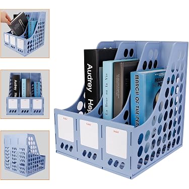 Organisateur De Documents 36 Compartiments Blanc - Séparateurs Amovibles, Support 80 Kg | Pour Bureau, Classe, A4, Magazines - 3