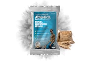 ‎ARTE FIORI EXCLUSIVE PRODUCTS Capillum AMOVE AthleticX Premium Enthaarungscreme Intimbereich - extra sanftes Enthaarungspulver Männer [100g] Schmerzfreie Dusch-Haarentfernungscreme ohne Zusatzstoffe mit neutralem Geruch