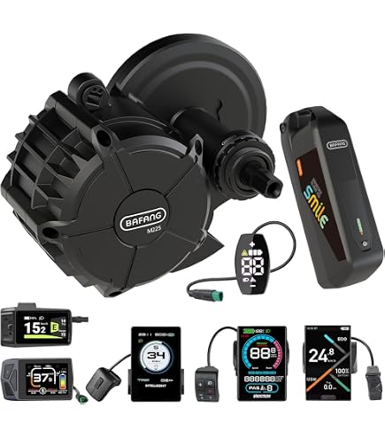 Bafang BBS01B 36V 250W Kit Di Conversione Bici Elettrica - Motore Centrale Con Accessori - Adatto A Movimento Centrale JIS 68/73mm