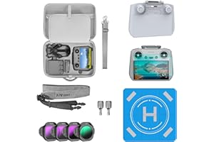 FPVtosky Sac pour DJI Mini 5 Pro, Sac de Voyage Rigide Portable pour DJI Mini 5 Pro Fly More Combo, Sac de Rangement en Cuir synthétique pour Manette RC 2 Accessoires de Drones (7 en 1)