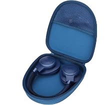 Housse De Transport Pour Casque JBL Tune/Live - Compatible Tune 770NC, 760NC, Etc. - Gris - Polyester + EVA - 5