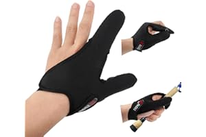 LA HUATE Fishing Protective Gloves Finger Stall Fishing Accessories Casting Gloves Fishing