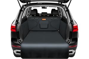 Alfheim Funda para Maletero de Coche para Perros - Protector de Asiento Antideslizante Impermeable para Mascotas - Se Adapta a vehículos utilitarios Deportivos medianos y pequeños, Gris