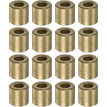 Set 4 Boccole Nylon Flangiate | Cuscinetti Plastica 9x15x18mm Per Applicazioni Industriali - Foto 6