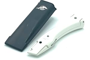 Dolphin Dolphin Knife Carpet Cutter Professional Tool with Holster White