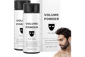 TECHEEL Volumen-Puder für Haare mit Matteffekt Texturpulver für Männer und Frauen - Styling-Puder