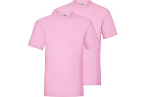 Fruit of the Loom Lot de 2 t-shirts pour homme + sac de gym MyShirt gratuit