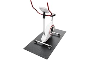 HOMEK Exercise Equipment Mat, 90×180cm Noise Reduction Treadmill Mat for Fitness & Exercise Equipment in Home Gym, PVC Waterproof Fitness Mat for Home & Commercial Use