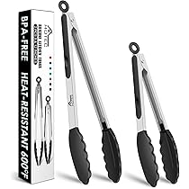 Pinze Da Cucina In Silicone Starpack Get A Grip - Set Da 2 (22,9 Cm E 30,5 Cm) - Antigraffio E Resistenti Al Calore Fino A 315°C