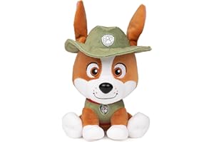 PAW PATROL GUND Tracker, 15 cm – pluszowa zabawka wysokiej jakości do popularnego serialu telewizyjnego, polecana od 1 roku życia